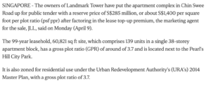 landmark-tower-up-for-collective-sale-with-expected-price-of-more-than-S$300million-2